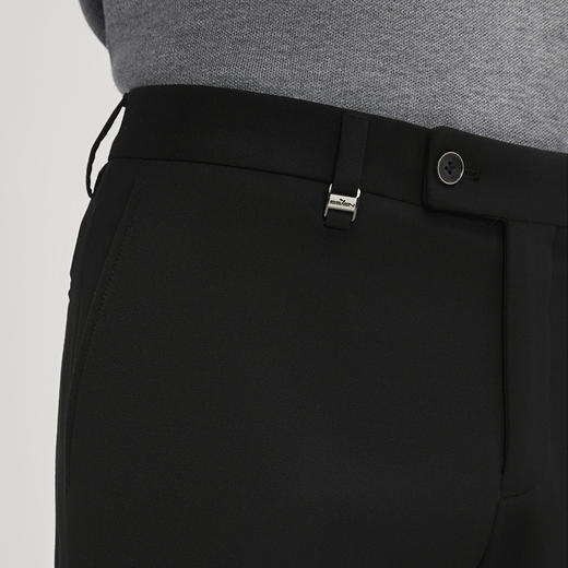 【复合绒】柒牌男装西裤男2025秋冬新品商务休闲加厚保暖西装长裤	127H71760 商品图2