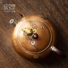 臻宝堂银壶 铜包银金蟾茶壶纯手工999足银泡茶壶中式茶具高端小壶流金岁月-金蟾120ml 商品缩略图3