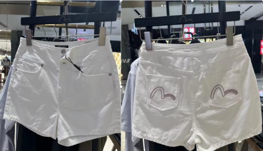 EVISU 女 短裤 2ESGNW3SH206HWBWHT 商品图0
