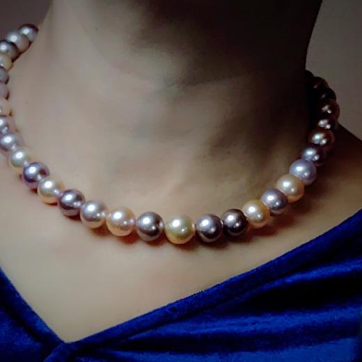 混彩爱迪生淡水珍珠项链（特价） 商品图6