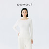 东黎 • 秀场同款 小山羊绒 女士秋冬针织一字领休闲时尚羊绒打底 4960 商品缩略图3