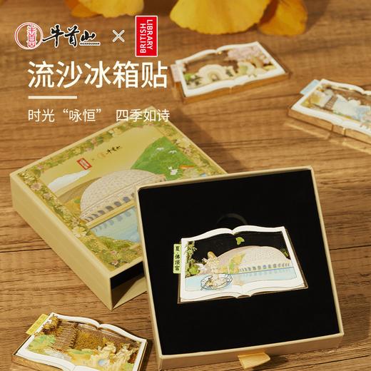 牛首山流沙冰箱贴大英图书馆联名系列创意冰箱装饰贴原创文创礼物 商品图0