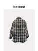 240473408黑白格纹棉服 商品缩略图1