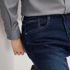 【含羊毛】柒牌水洗牛仔裤男2024秋冬新款时尚潮流中青年直筒长裤	127H72500 商品缩略图2