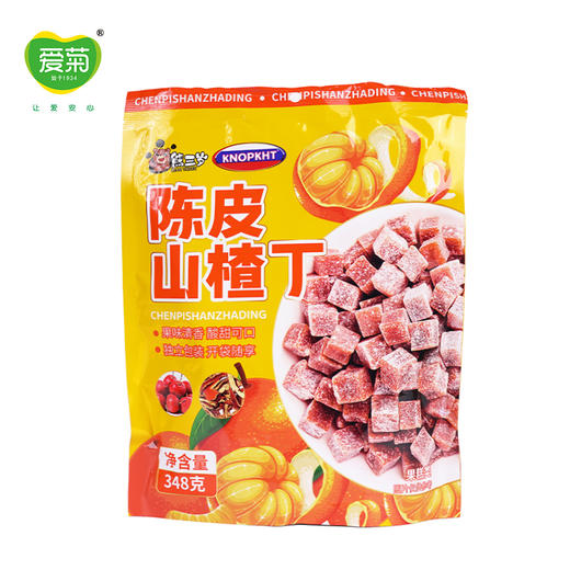 熊三岁陈皮山楂丁348g 商品图0