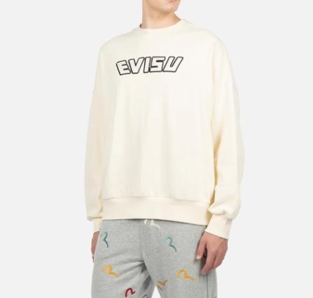 EVISU 男 卫衣 2EAHTM3SW1952LFECRU 商品图0