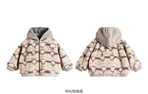 jnby   24年冬款    仿皮草  YOAA10700 商品图12