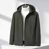 【可拆卸帽】【新款DK】大依优型大码男装棉服连帽户外棉衣夹克加肥加大休闲夹克胖子外套上衣 商品缩略图3