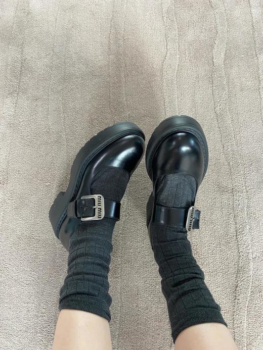 缪缪厚底玛丽珍乐福鞋（HC） 商品图4