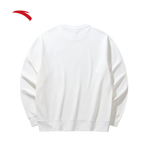 安踏运动卫衣男女款冬季雅丹风加绒套头衫休闲运动上衣152448706N 商品图1