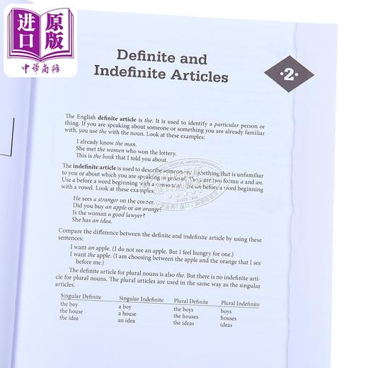 【中商原版】熟能生巧英语一本通 专为英语作为第二语言学习者设计 高级Practice Makes Perfect Complete English All-in-One 商品图3