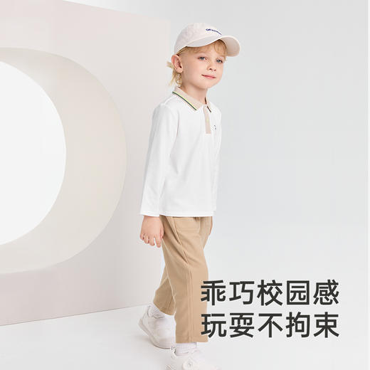 【商场同款】英氏儿童卫衣纯棉春秋长袖套头衫男童新款上衣 商品图1