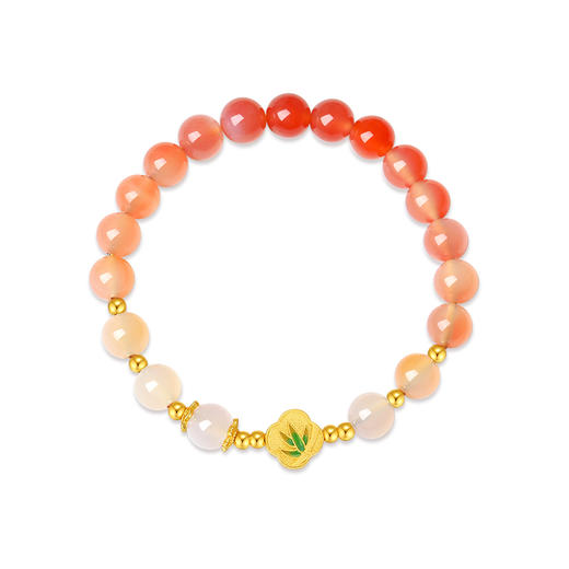 Winy925纯银桃芳喜事手链送女友闺蜜节日生日礼物 商品图5