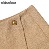 oldcolour冬季新款复古简约时尚气质百搭高级感半身裙女P450601A1 商品缩略图2