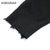 oldcolour黑色简约气质宽松百搭短款针织衫女P440509A1 商品缩略图4