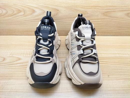 豪行23382397厚底运动舒适防滑休闲学生单鞋 商品图3