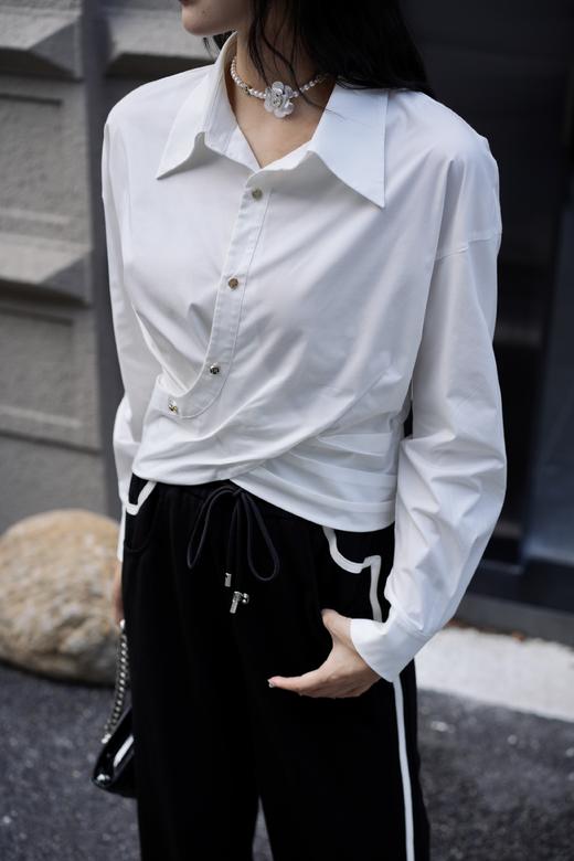 反领下不规则个性长袖衫9421020062 商品图11