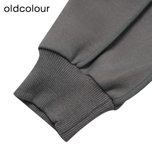 oldcolour冬季新品纯色圆领休闲百搭时尚保暖卫衣女P420202A1 商品图4