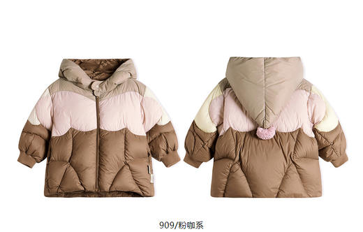 jnby   24年冬款   中长款羽绒服  YOAC11510 商品图12