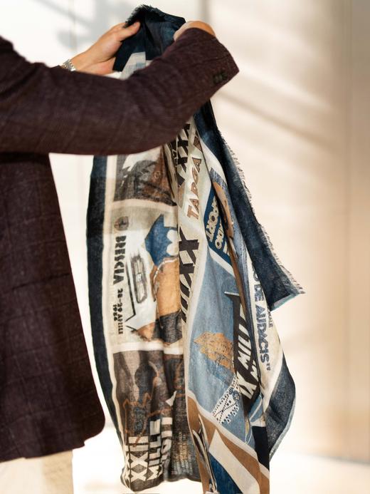 19 Andrea‘s 47 羊绒围巾 商品图3