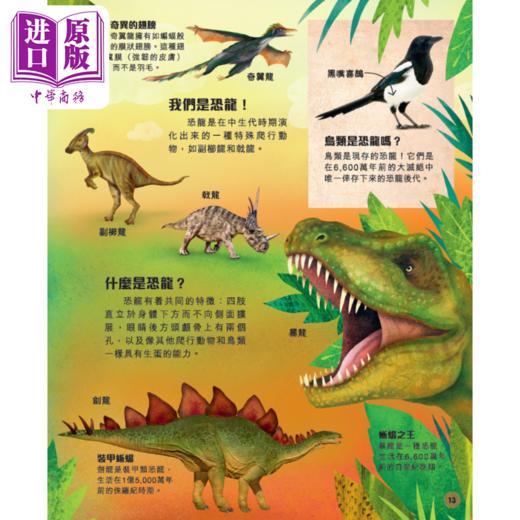 【中商原版】DK揭秘史前世界！探索恐龙与古生物的奥秘 香港原版 儿童知识绘本科普读物 新雅知识馆 童书 新雅文化事业出版 商品图4