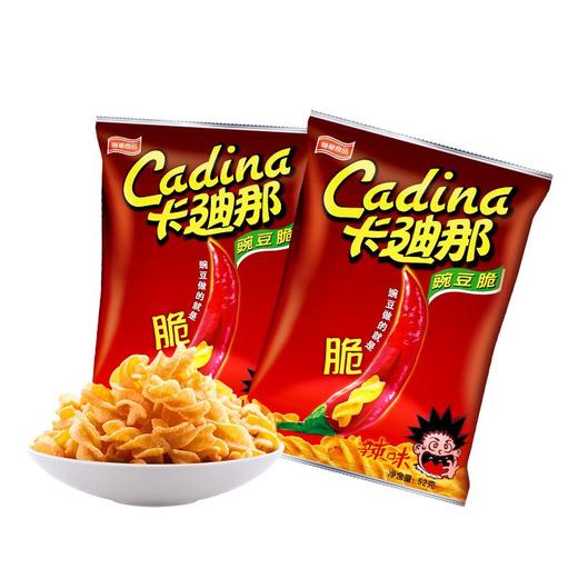 卡迪那 辣味豌豆脆 52g/袋 商品图1