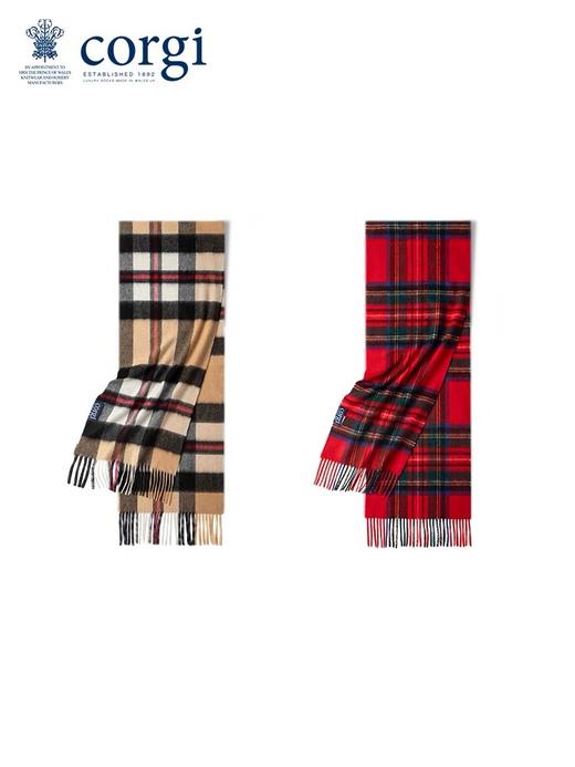 英国篁室yu用品牌Corgi2024新款简约袜子🧦&进口纯山羊绒围巾🧣&德绒手套🧤 经典百搭 亲肤保暖 舒适恒温御寒 ~时尚之选温暖相伴！ 商品图12