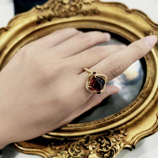 灵蛇献瑞碧玺蛇戒2025【需定制/40天】 商品图5