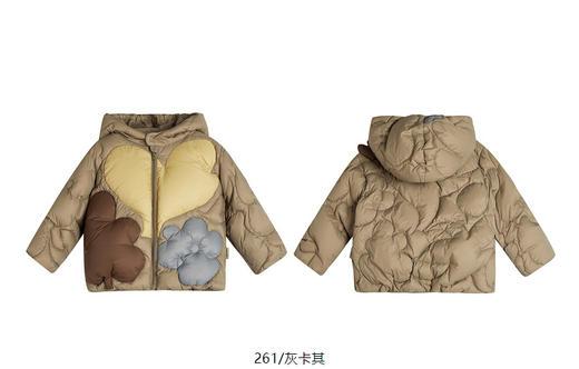 jnby   24年冬款   短款羽绒服  YOAC10810 商品图8