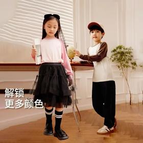 男童女童圆领衫冬季新款安奈儿童装EM444640