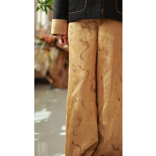 【抖音专属】昆仑•直筒裤（24709127D926金垺） 商品图3