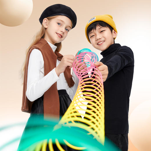 男童女童高翻领长袖针织衫冬季新款安奈儿童装EM441629 商品图1