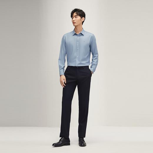 【远红外蓄热】柒牌长袖衬衫男2024秋冬新款含莫代尔商务工装衬衣	127A70830 商品图3