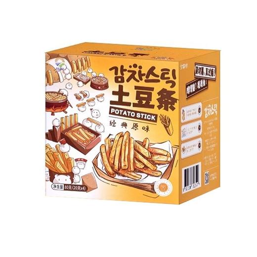 食客村九日 经典原味土豆条 80g/盒 商品图0