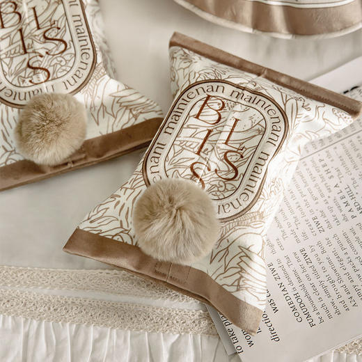 「创意轻奢！第二个半价」创意轻奢棋盘格抽纸盒 居家日用客厅收纳整理盒餐桌纸巾袋收纳袋卧室ins新 商品图2