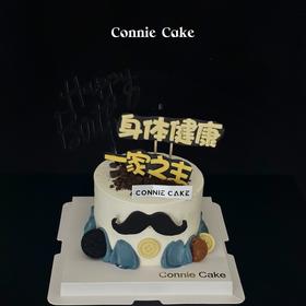 男士祝福语蛋糕