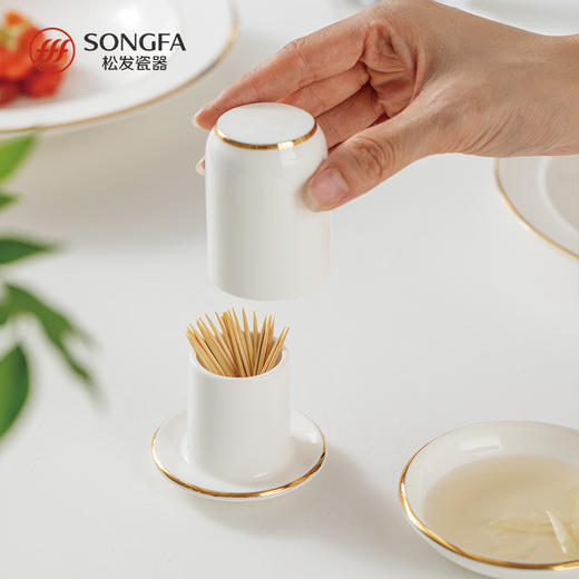 金丝玉器骨瓷餐具套装 商品图5