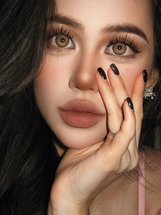 Serltyca日抛 · 电子细胞蓝&电子细胞棕&电子细胞绿 14.2mm白狮参考着色大直径  ·日抛 一盒6片装 商品图13