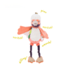 Moulin Roty 小橘鸟精灵 多功能/启蒙玩偶 内置响纸摇铃 菱形格放大镜 适合0岁以上 丛林系列-668071 商品缩略图7