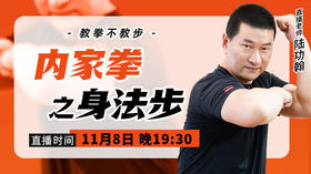 【11月8日】内家拳之身法步（教拳不教步）