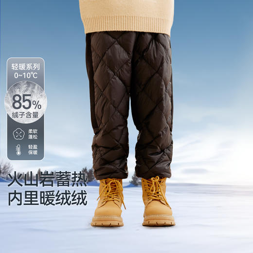 男女童羽绒长裤冬季新款安奈儿童装EM446584 商品图0
