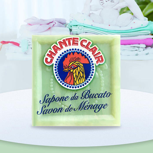 意大利进口大公鸡管家马赛洗衣皂300g 商品图2