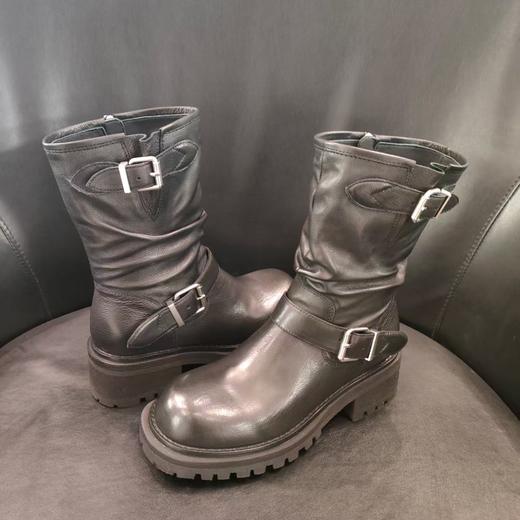 LFGJ凌介女鞋  14909  时尚百搭小短靴 商品图2