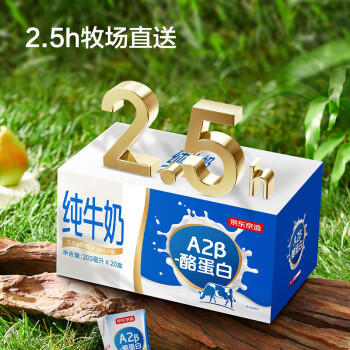 京东京造鲜来多 a2纯牛奶200ml*20盒 A2β酪蛋白成人儿童早餐奶 /水饮冲调 /常温奶 /基础牛奶 商品图2