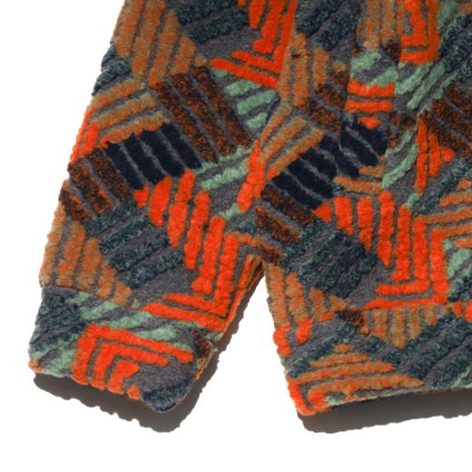 WT31秋冬休闲外套上衣夹克户外情侣宽松印花彩虹色韩版街头风 商品图4