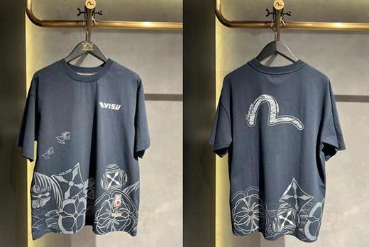 EVISU 男 T恤 2ESHTM4TS1069RXNAVD 商品图0
