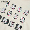 oldcolour冬季新款简约休闲印花宽松气质百搭圆领卫衣女P460201A1 商品缩略图2