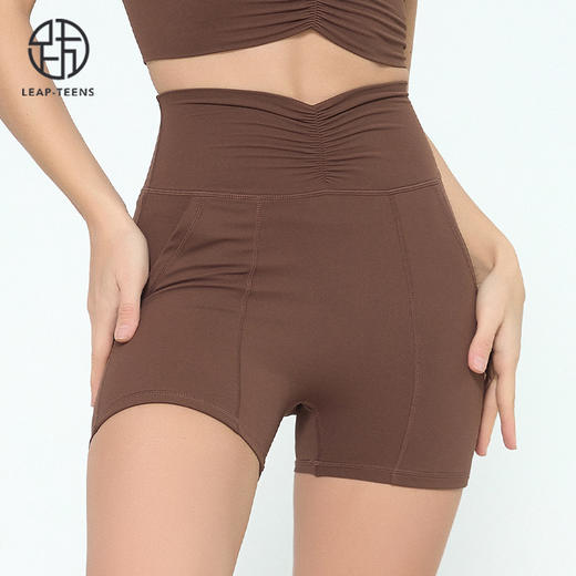 跃牌【小甜心】系列 健身短裤女夏季跑步运动训练三分裤516 商品图8