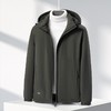 【可拆卸帽】【新款DK】大依优型大码男装棉服连帽户外棉衣夹克加肥加大休闲夹克胖子外套上衣 商品缩略图3