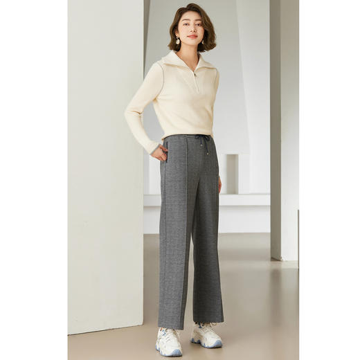 乔万尼新款直筒显瘦百搭裤子休闲时尚EM4F505 商品图1